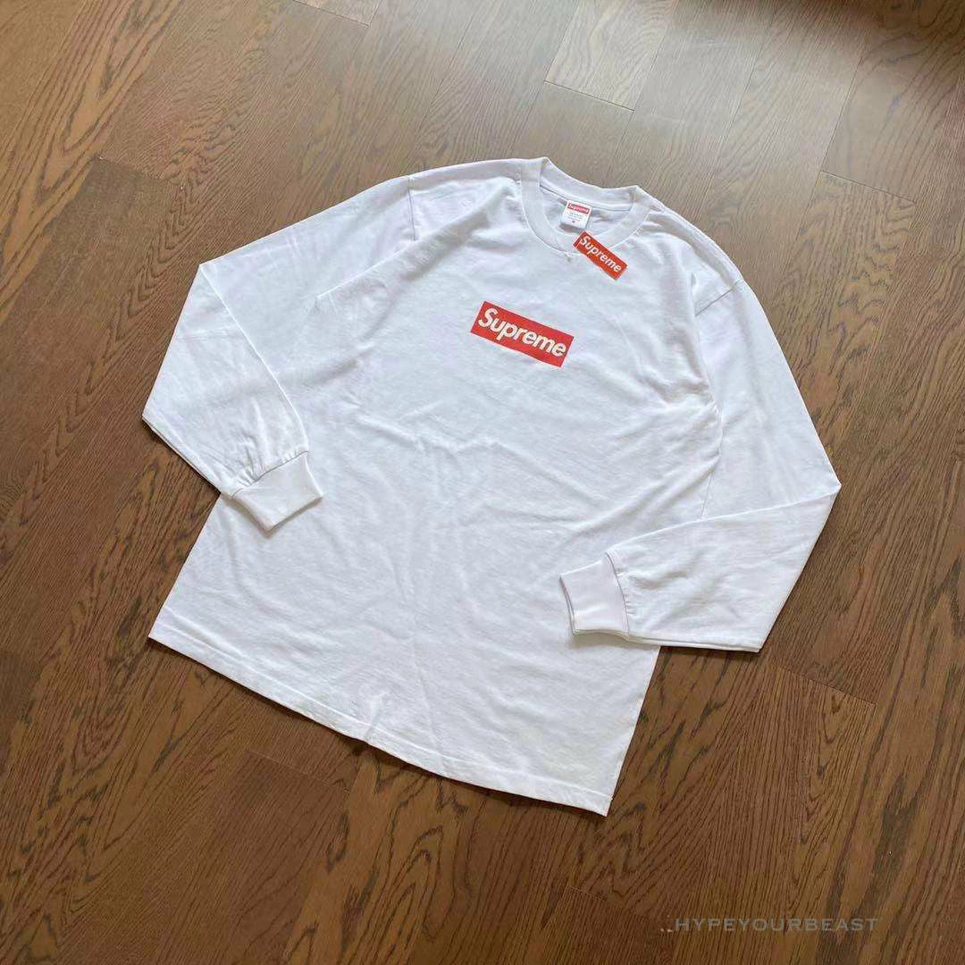 S*p*e long sleeve shirt white