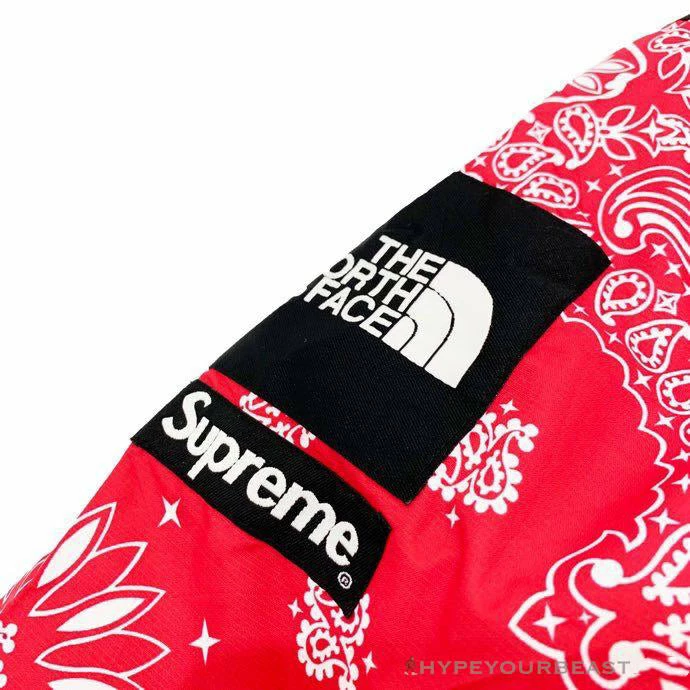 hypeyourbeast S*p*e x t*f bandana jacket red