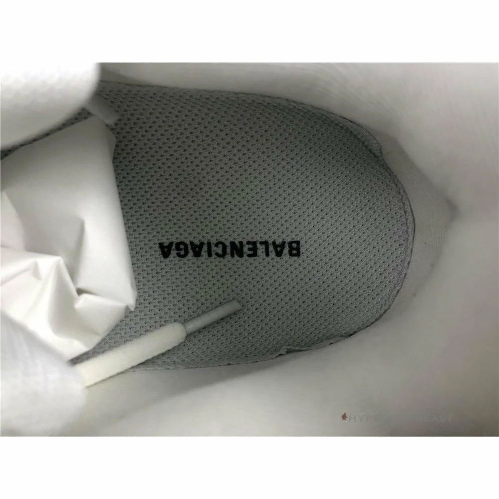 Ba*len*cia*ga track sneakers 3.0 white rubber sole