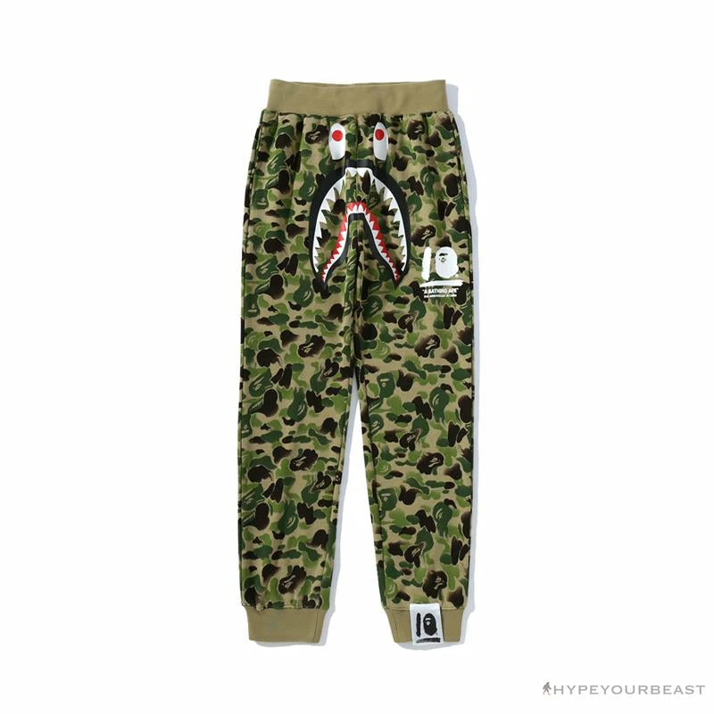BAPE Chinese Style Ink Camouflage 10th Anniversary Limited Pants ‘GREEN’