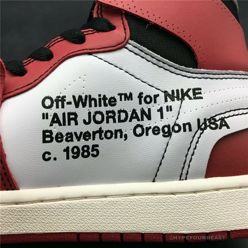 The Ten: Off White X Jordan 1 “Chicago” Air Jordan