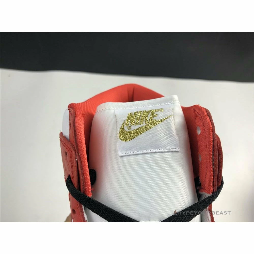 nike dunk high x S*p*e red