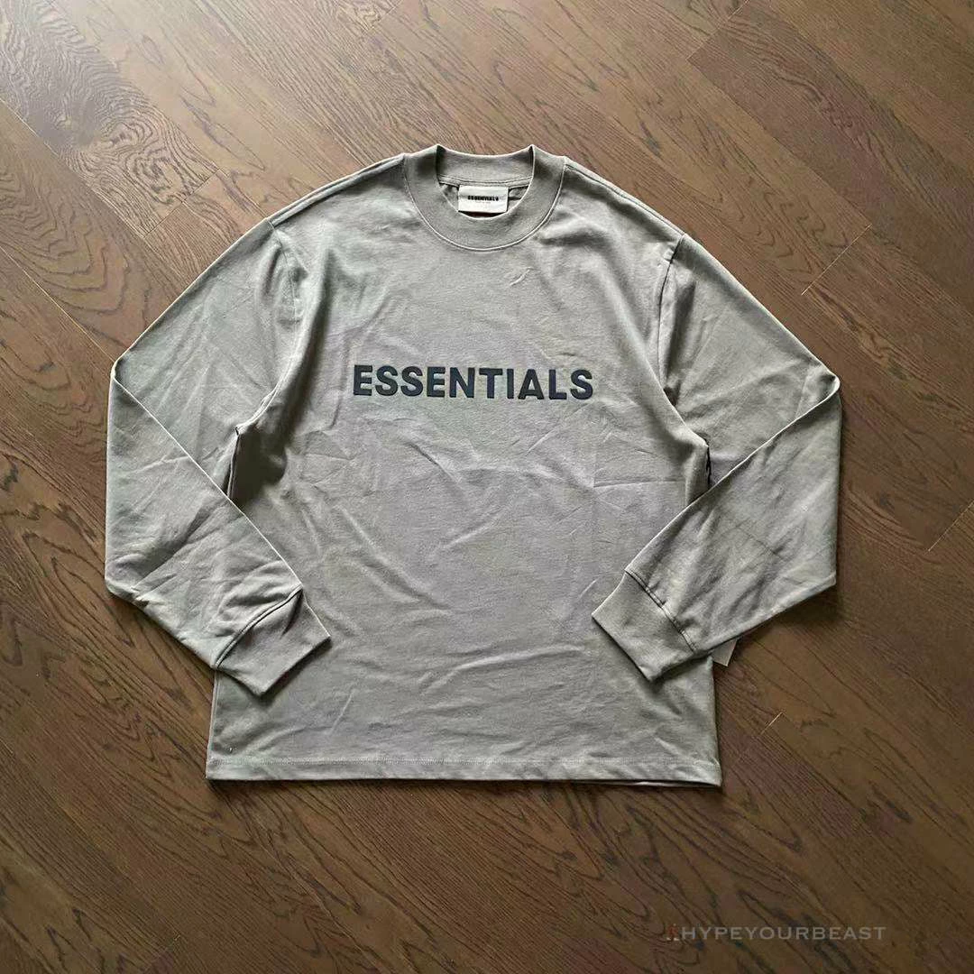 FOG ‘ESSENTIALS’ Long Sleeve Shirt Grey Shirts