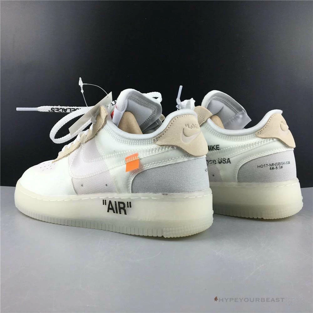 Off-White X Nike Air Force 1 Low “The Ten”