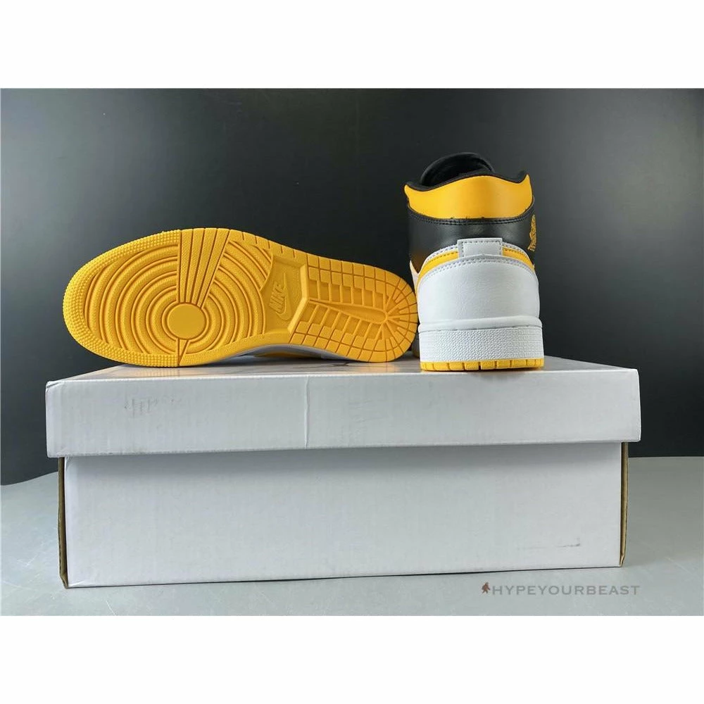 Air Jordan 1 Mid ‘Red Yellow Swoosh’