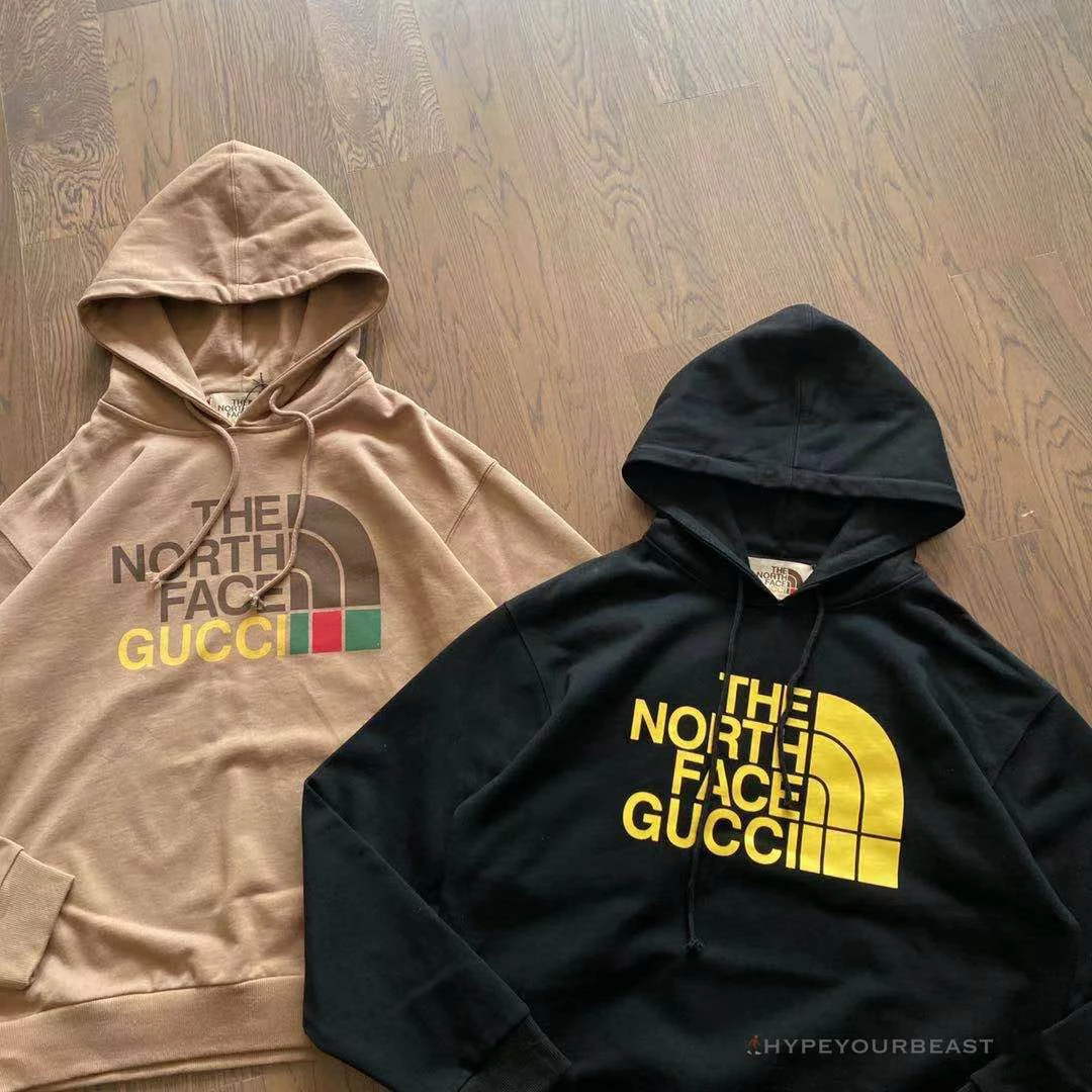 n0*h F**e x gc hoodie brown