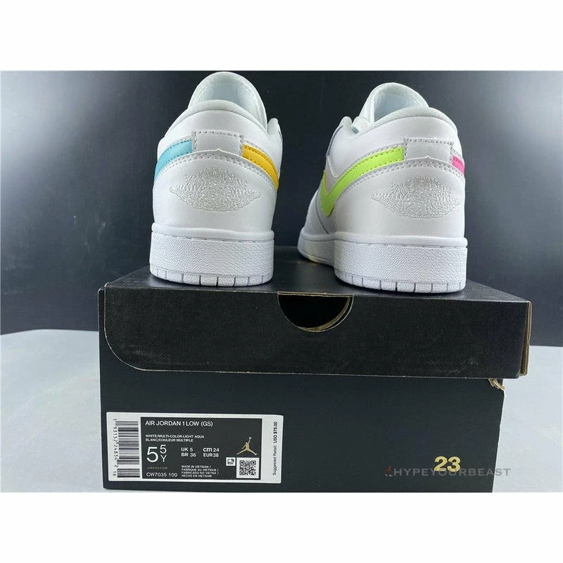 Air Jordan 1 Low ‘White Multi-Color’