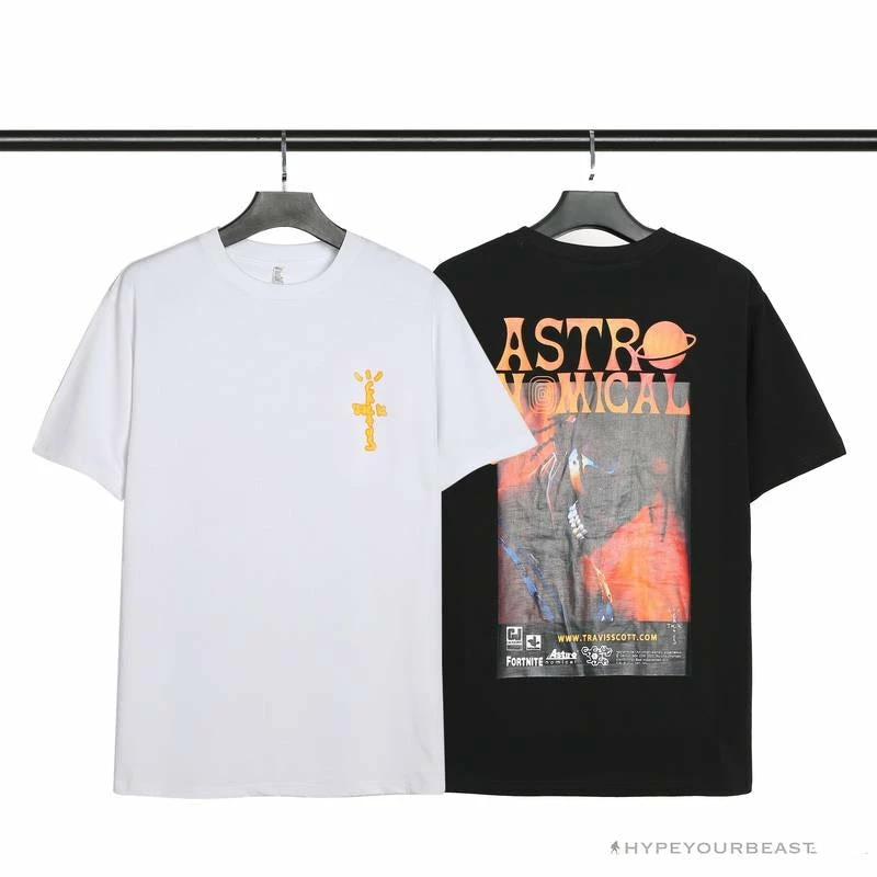 OFF-WHITE Travis Scott Cactus Jack Astronomical Tee Shirt ‘BLACK’
