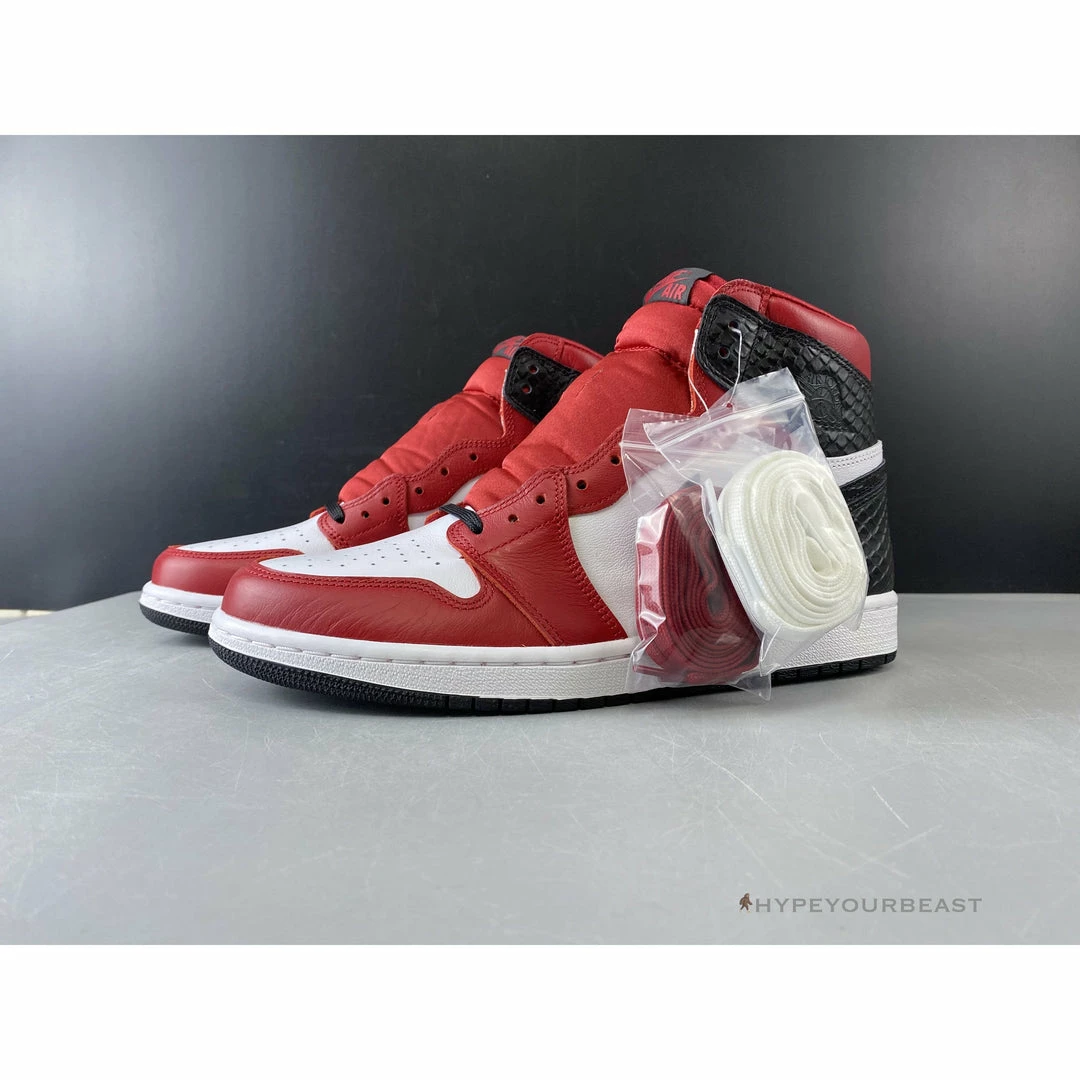 Air Jordan 1 Retro High Snake Chicago Satin