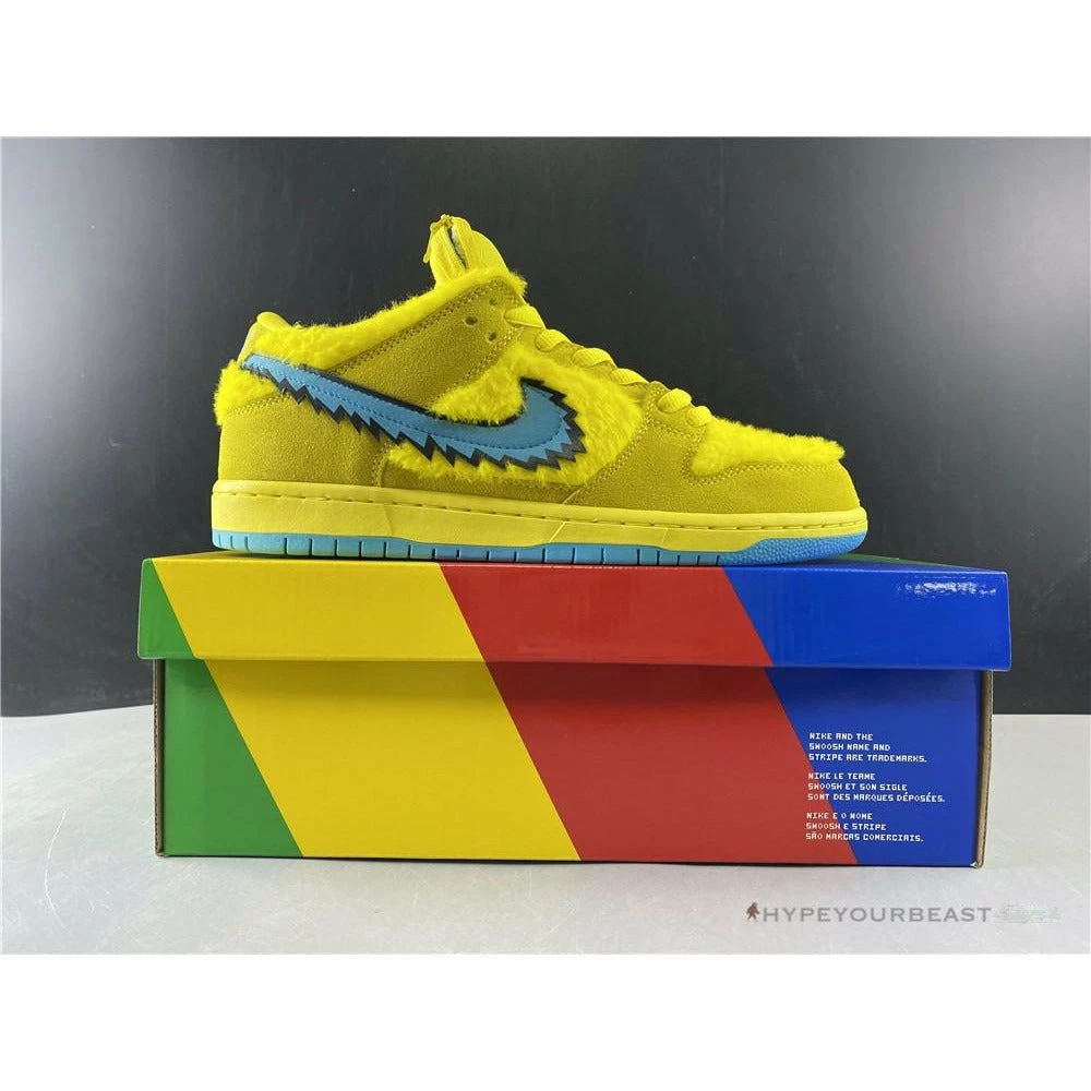 Nike SB Dunk Low X Grateful Dead Yellow Bear