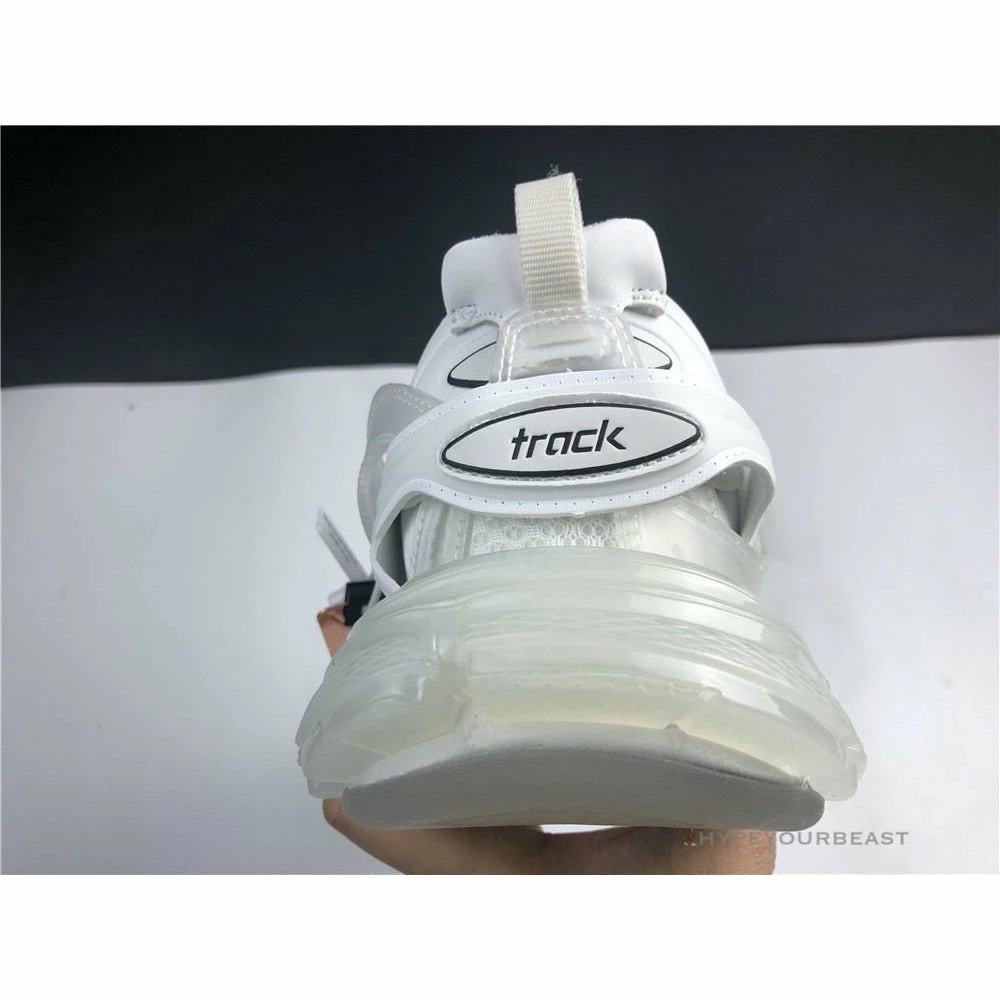 Ba*len*cia*ga track sneakers 3.0 white rubber sole