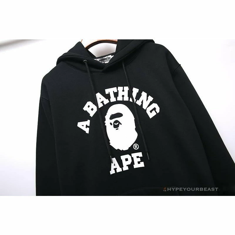 BAPE X Bathing Ape Head Hoodie ‘BLACK’