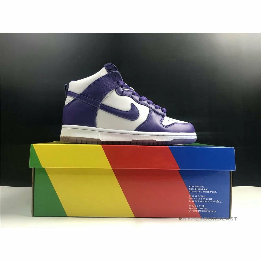 HypeYourBeast Nike SB Dunk High ‘Varsity Purple’