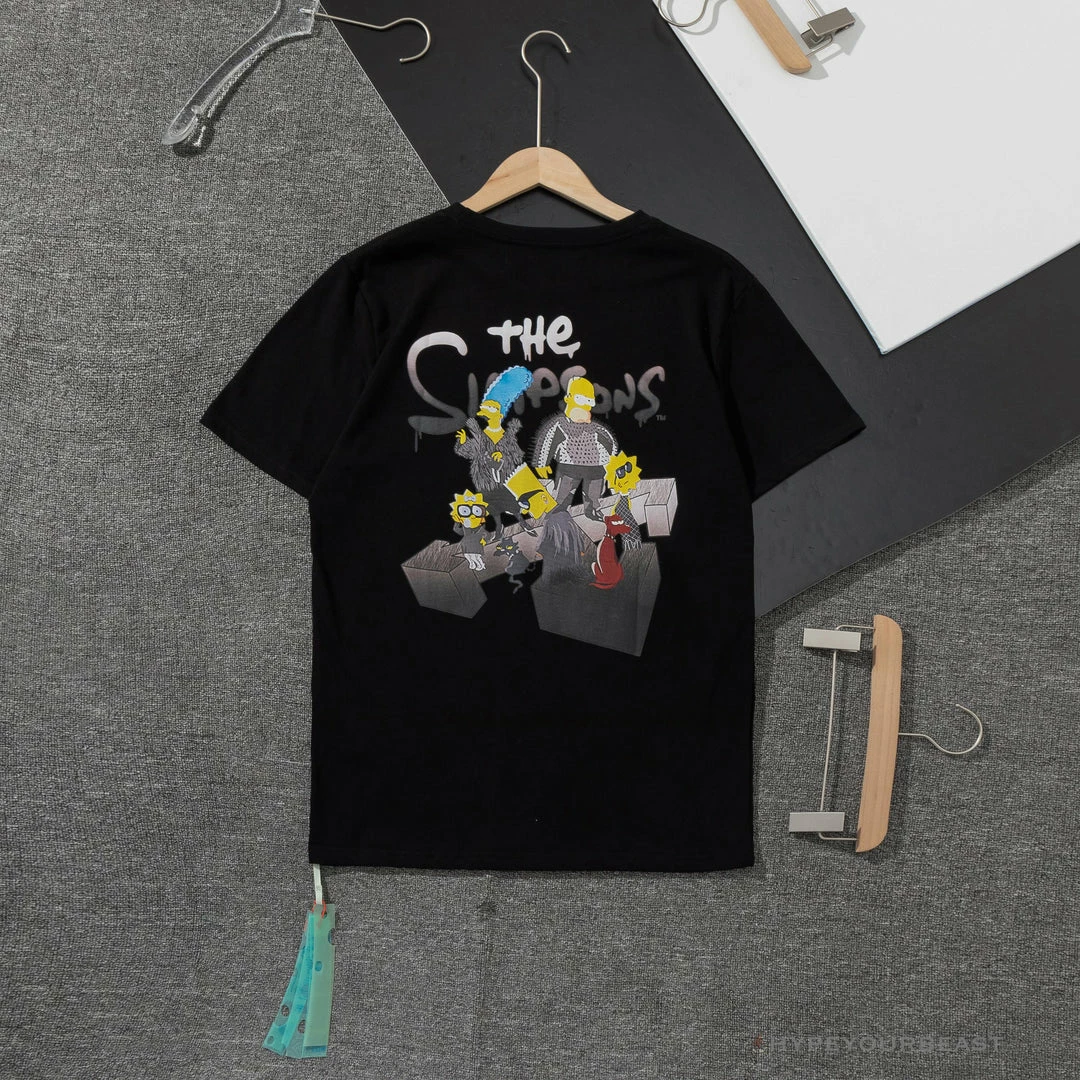 OFF-WHITE The Simpson Tee Shirt ‘BLACK’