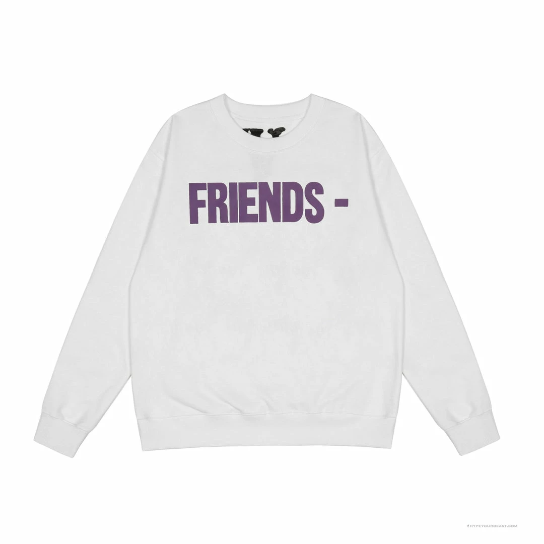HypeYourBeast Vlone Purple Friends Shirt – White