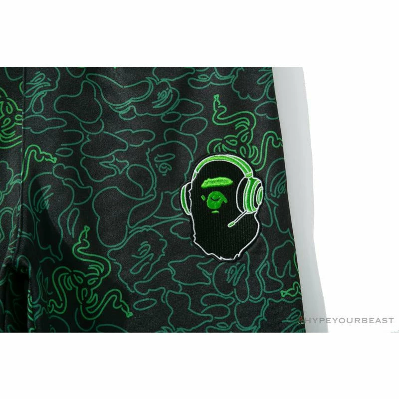 Clothes BAPE X RAZER Co-Branded Gaming Camouflage Green Pants
