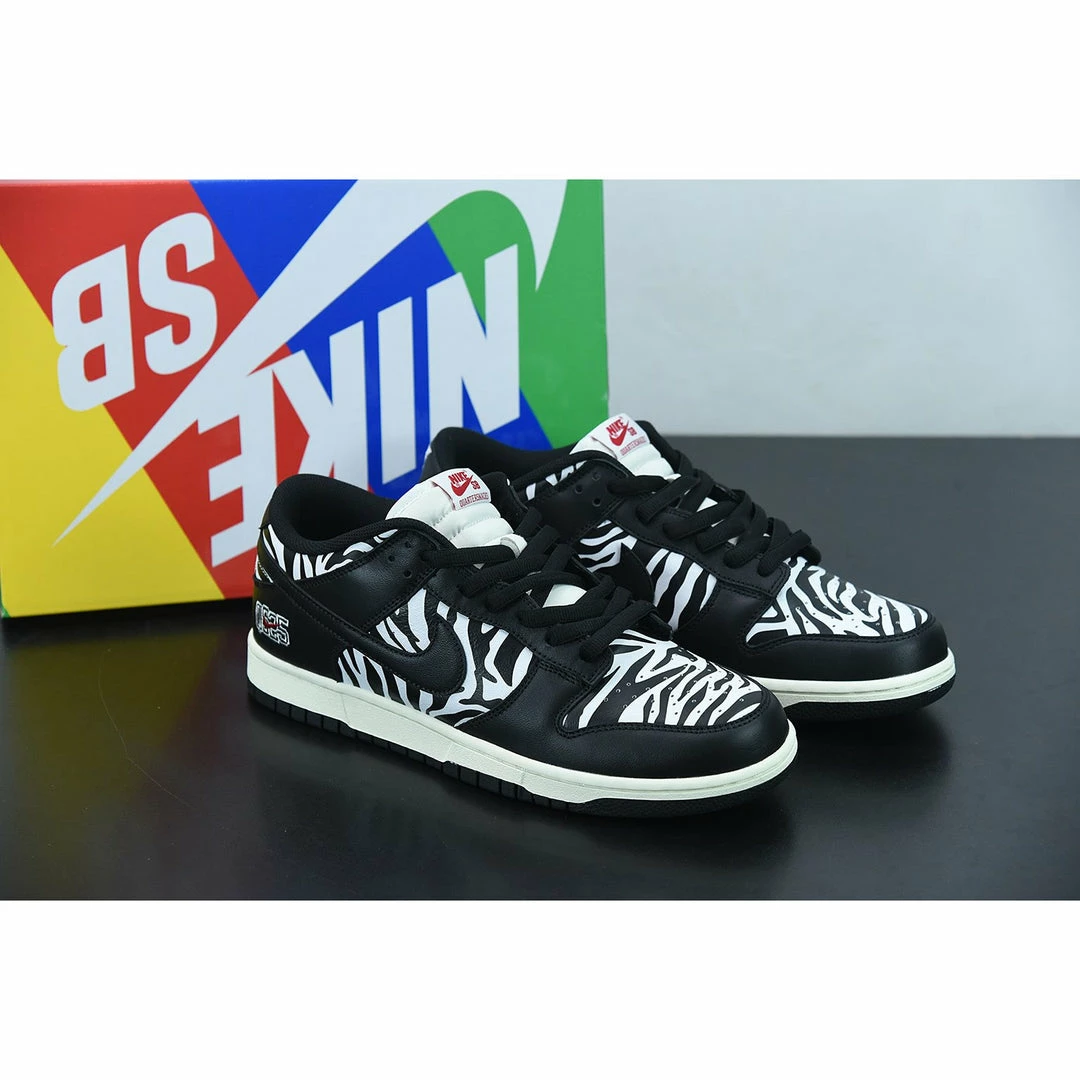 HypeYourBeast Quartersnacks X Dunk Low SB ‘Little Debbie’s Zebra Cakes’