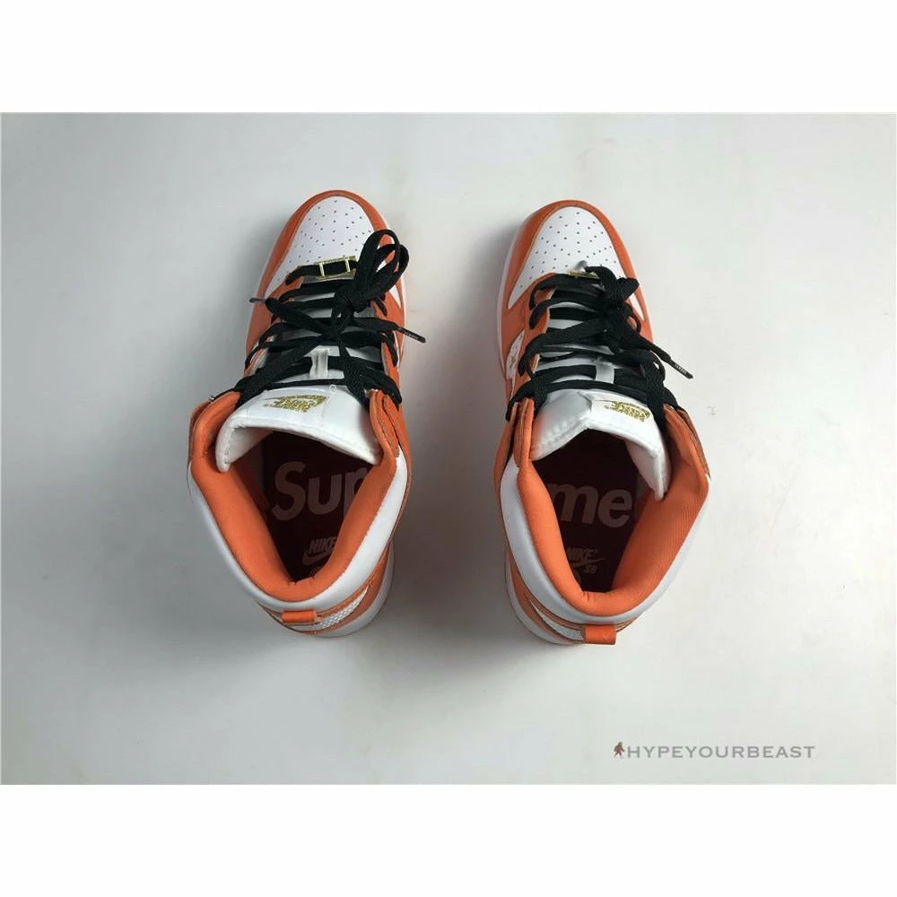 nike sb dunk high S*p*e orange blaze
