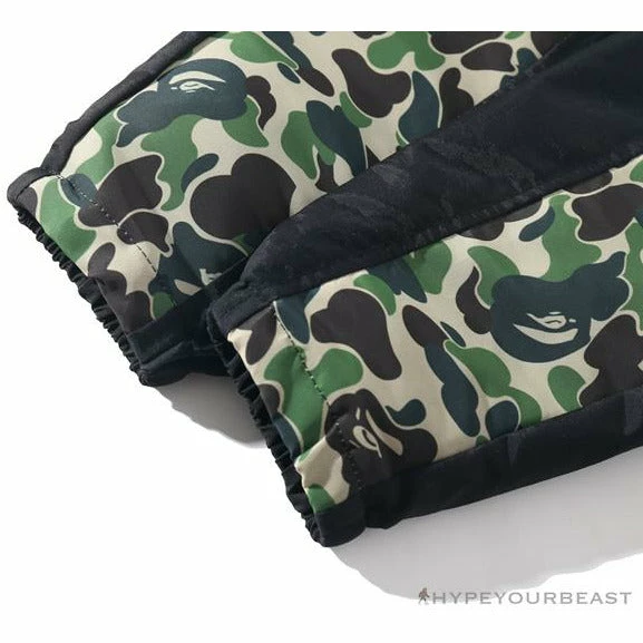 BAPE X FCRB Joint Double Zip Camouflage Hoodie ‘GREEN’