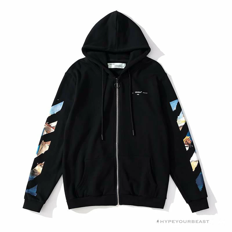 HypeYourBeast Hoodies & Jackets Off White Hoodie Black Sail