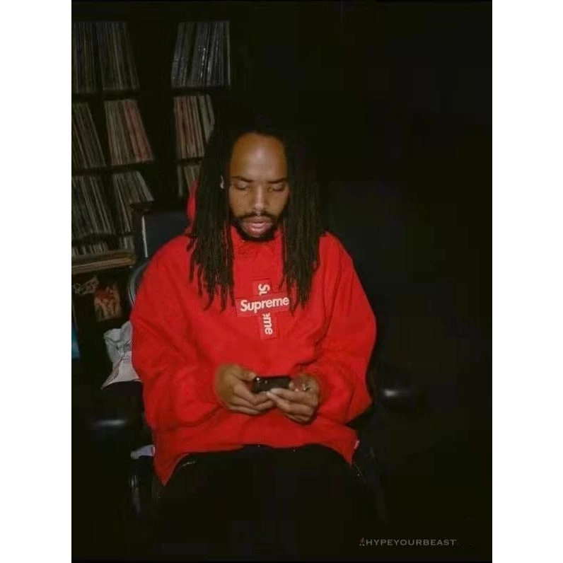 hypeyourbeast S*p*e cross box logo hoodie hoodies & jackets