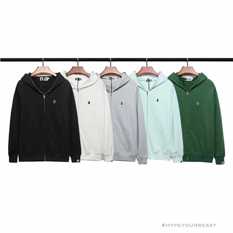 BAPE Classic Ape Head Hoodie ‘GREY’