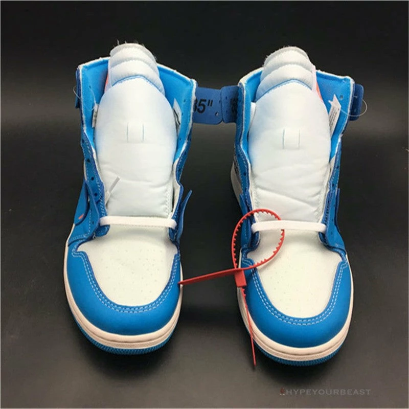 The Ten: Off White X Air Jordan 1 High “UNC”
