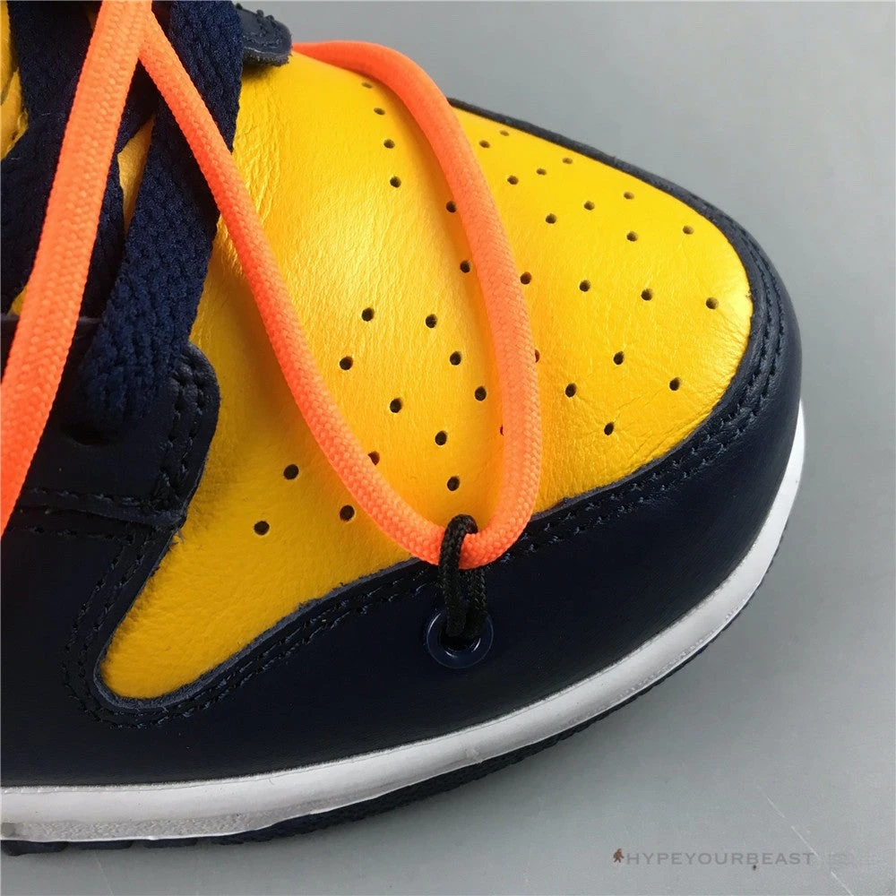 Nike Off-White X Dunk Low ‘University Gold’