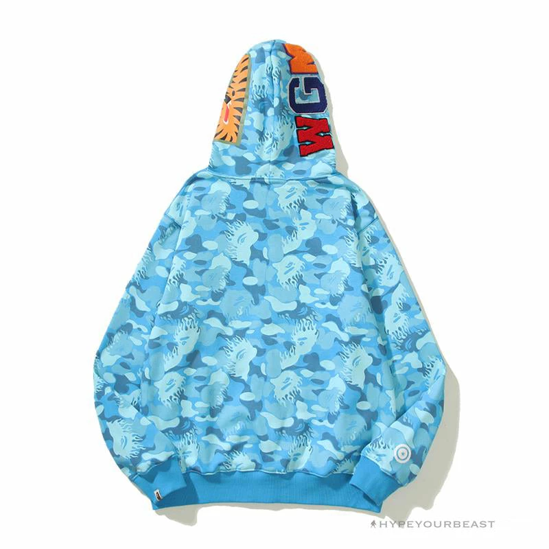 HypeYourBeast Bape Hoodie Sky Blue