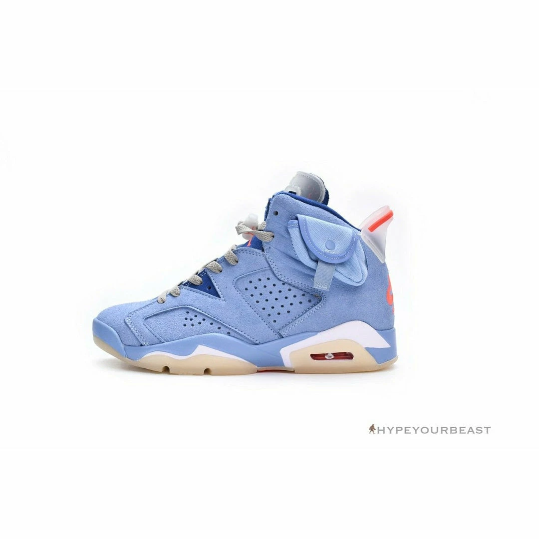 HypeYourBeast Travis Scott X Air Jordan 6 ‘British Khaki Blue’