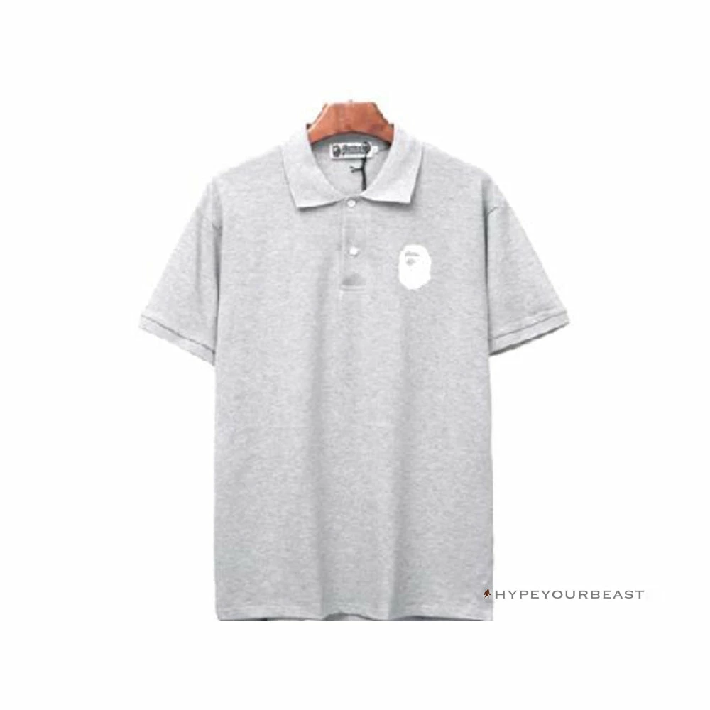 Bape Shirt Grey Clothes