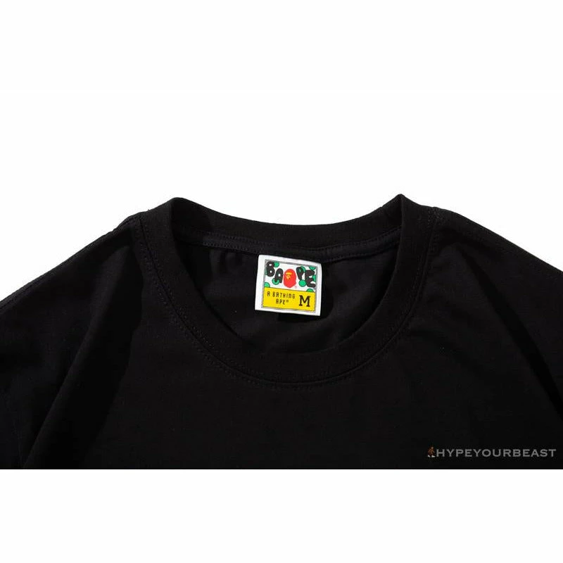 Clothes BAPE Spoof Dollar Bill Tee Shirt ‘BLACK’