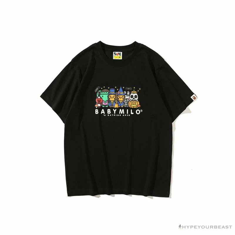 BAPE Baby Milo Halloween Tee Shirt ‘BLACK’