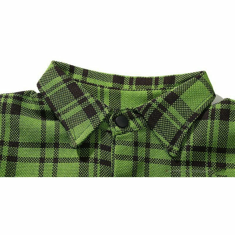 HypeYourBeast PA Shirt Flannel Green Shirts