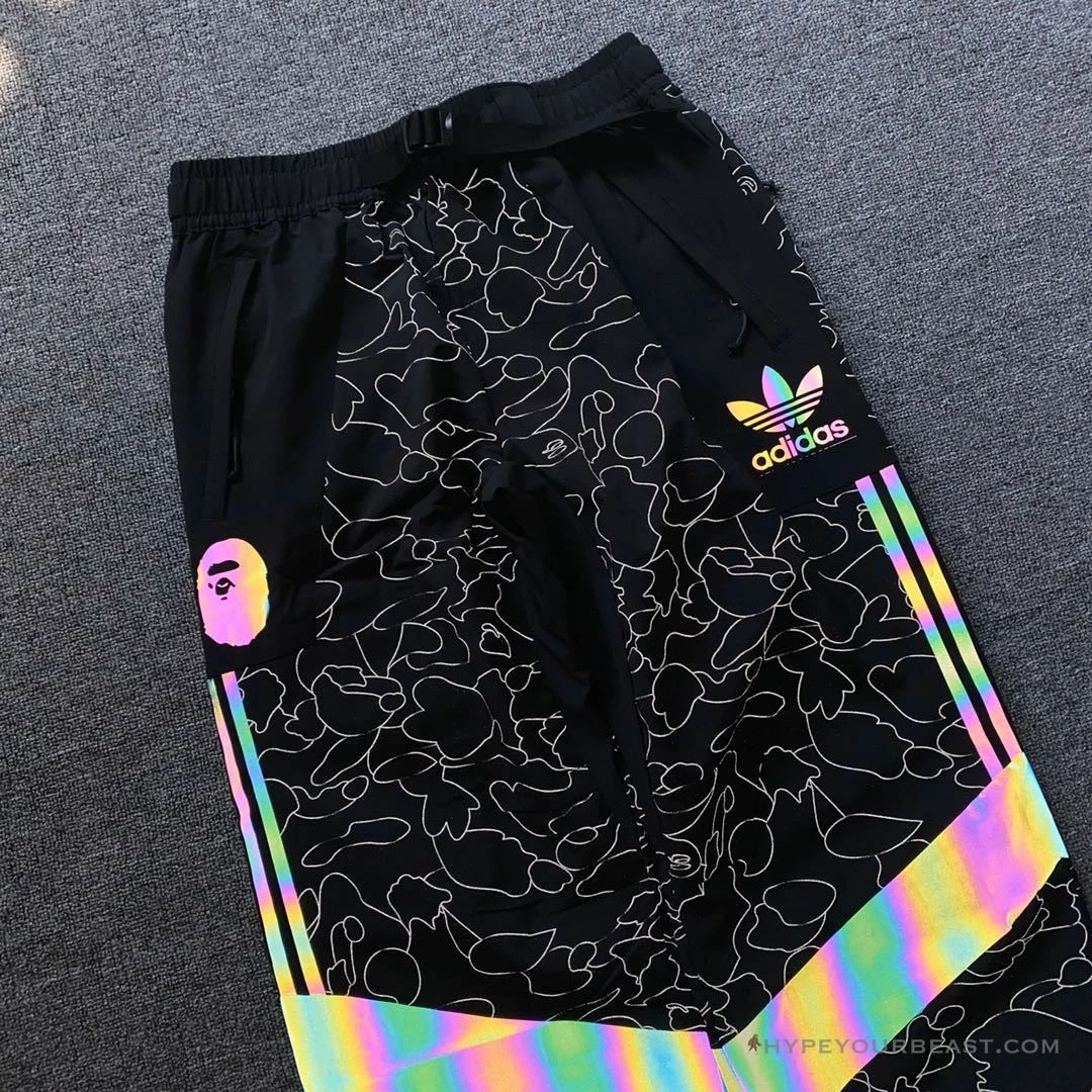 hypeyourbeast clothes bape x Ad*s snowboarding pants