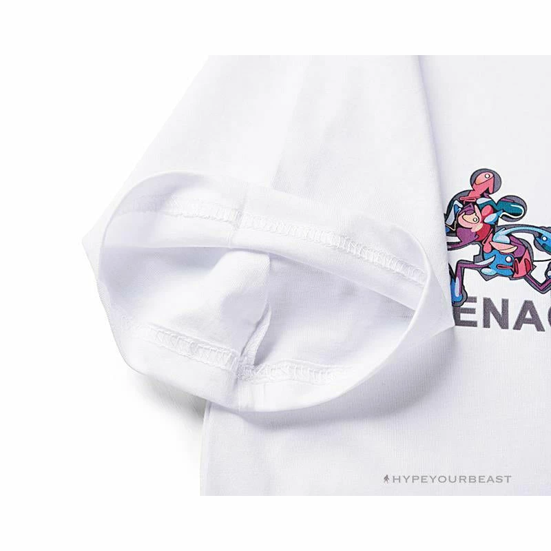 T-Shirts OFF-WHITE Joint Running Mickey Mouse Arrow Tee Shirt ‘WHITE’