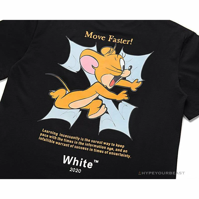 T-Shirts OFF-WHITE Handsome Jerry Arrow Tee Shirt ‘BLACK’