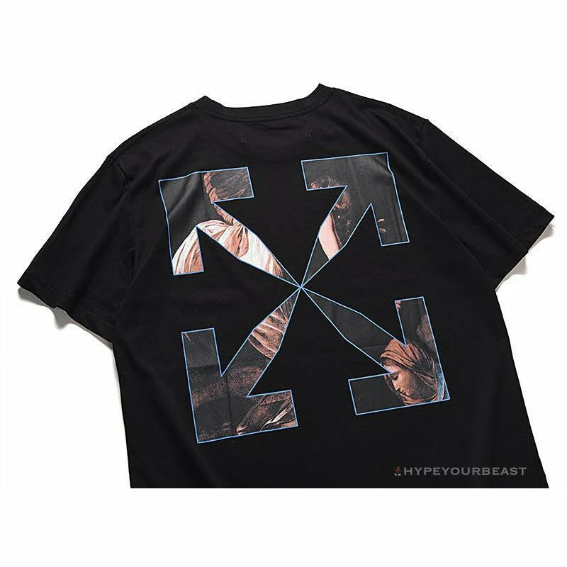 OFF-WHITE New Limited Religious Tee Shirt ‘BLACK’