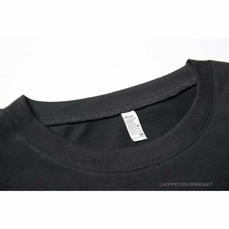 OFF-WHITE Loose X Oversized Chest Tee Shirt ‘BLACK’ T-Shirts