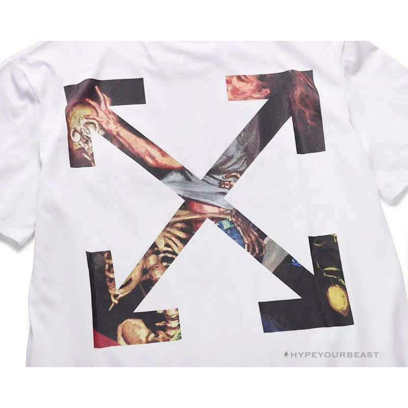 OFF-WHITE Skull Tee Shirt ‘WHITE’