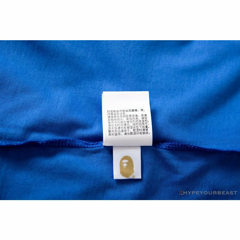 BAPE Baby Milo Sesame Street Carp Streamer Tee Shirt ‘BLUE’
