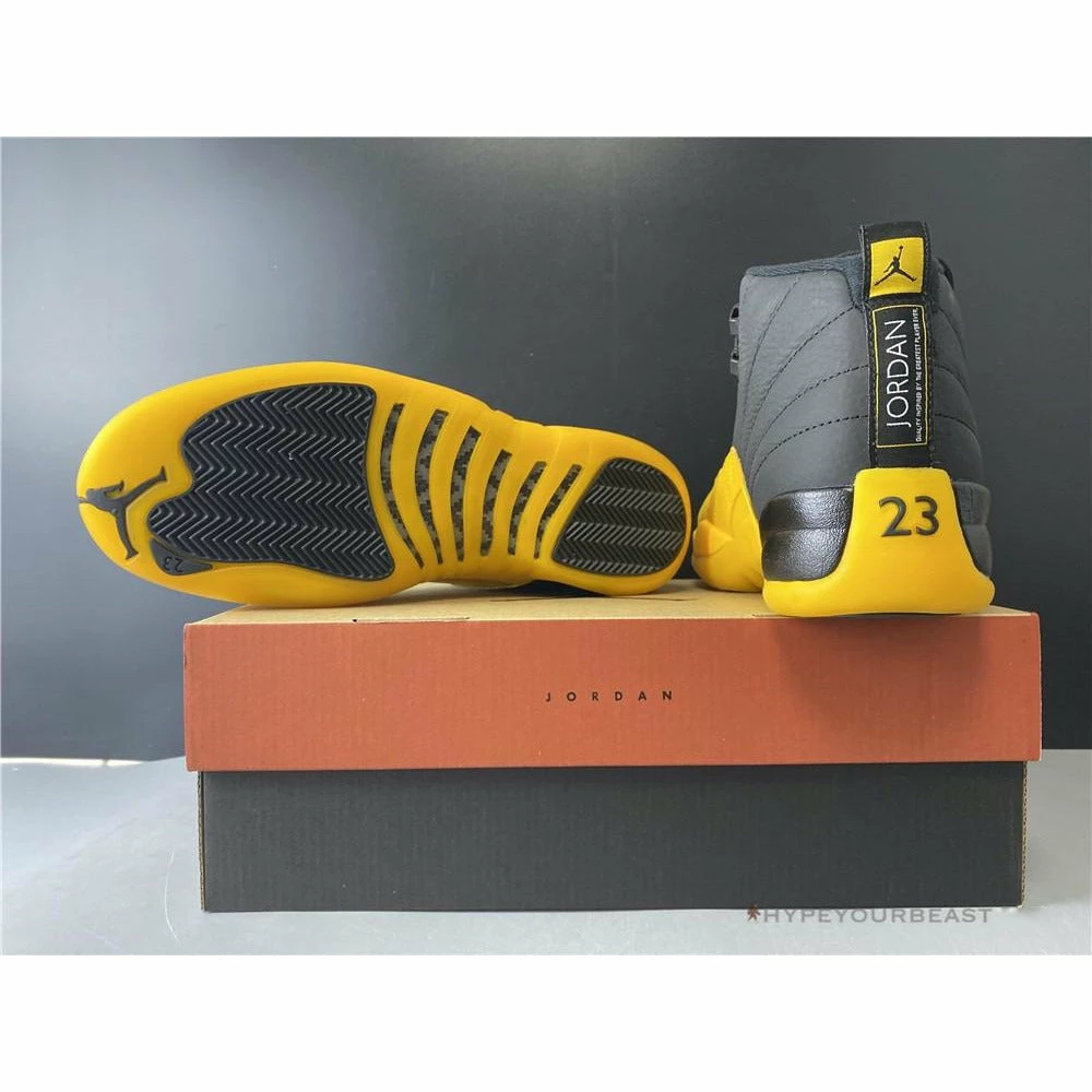 Air Jordan 12 Retro Black ‘University Gold’