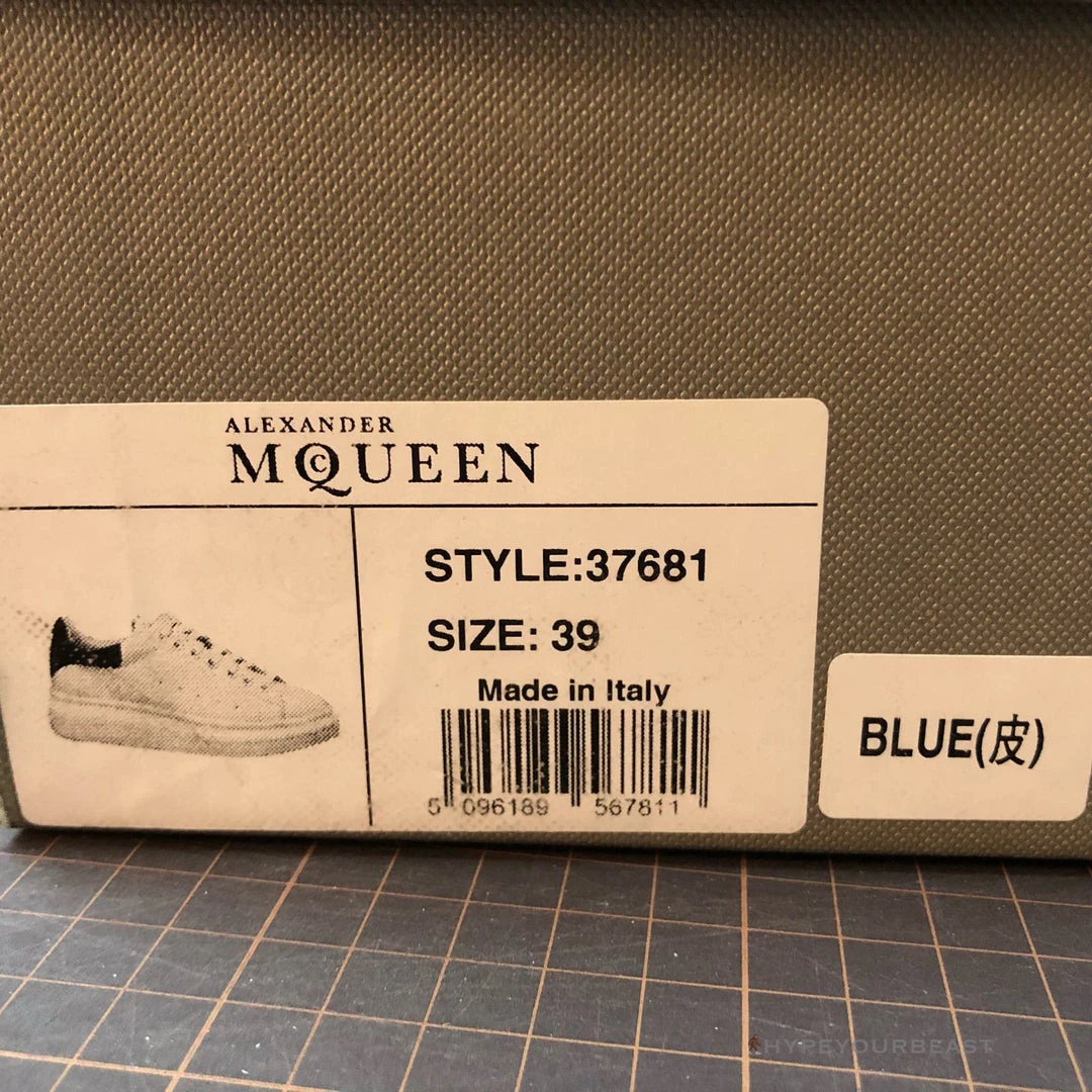 HypeYourBeast Alexander McQueen White / Navy