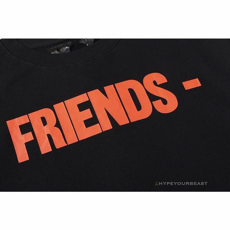 HypeYourBeast Vlone Orange Shirt – Black