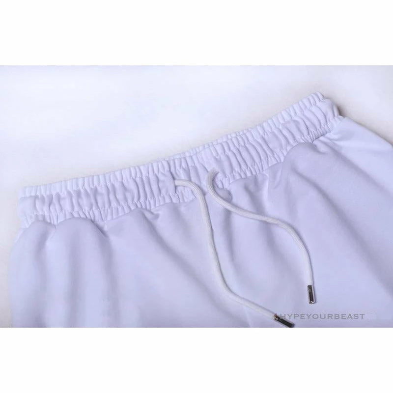 OFF-WHITE 99 X Pink Arrow Shorts ‘WHITE’ Pants