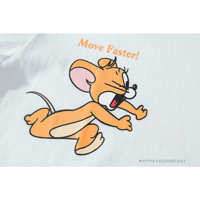 T-Shirts OFF-WHITE Jerry Move Faster Tee Shirt ‘WHITE’