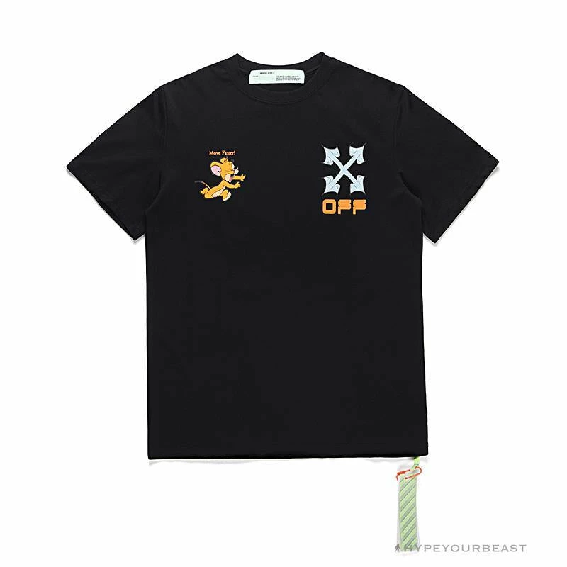 T-Shirts OFF-WHITE Handsome Jerry Arrow Tee Shirt ‘BLACK’