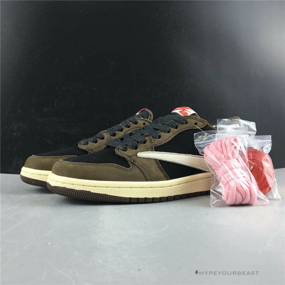 Travis Scott X Air Jordan 1 Low ‘Mocha’