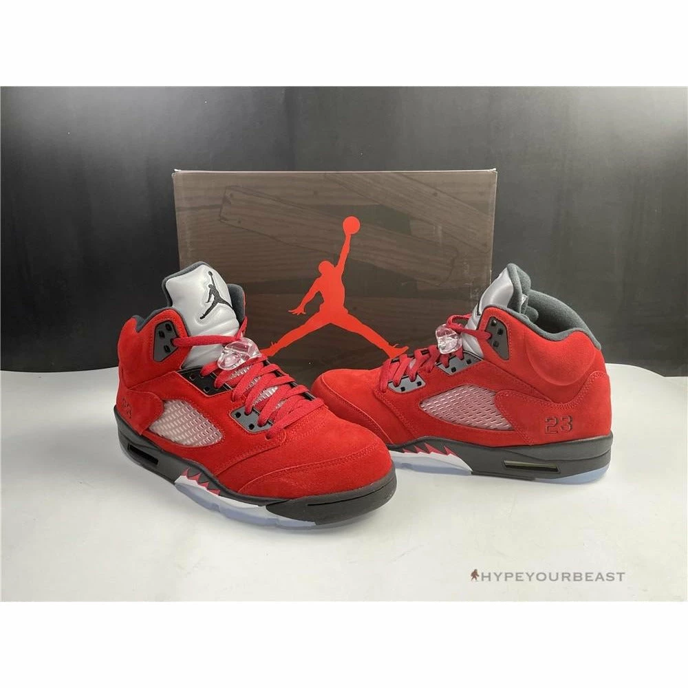 HypeYourBeast Air Jordan 5 Retro ‘Raging Bulls Red’