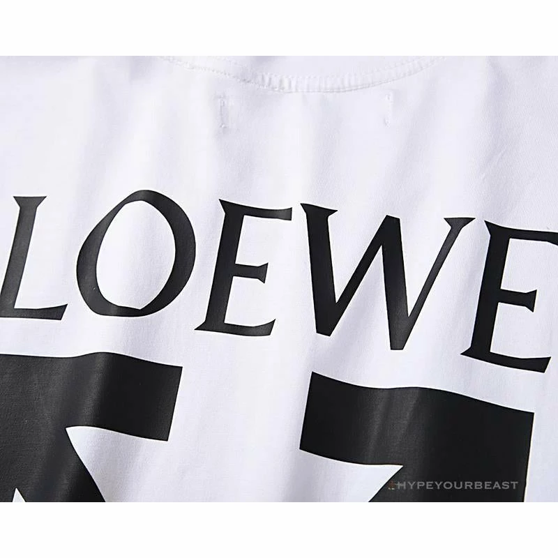 OFF-WHITE X LOEW X SMILEY Tee Shirt ‘WHITE’ T-Shirts